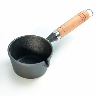 New Hot Oil Small Pot Oil-pouring Cast Iron Omelette Non-stick Flat Bottom Egg Dumpling Pot Mini Small Iron Pot Omelet Free Shipping