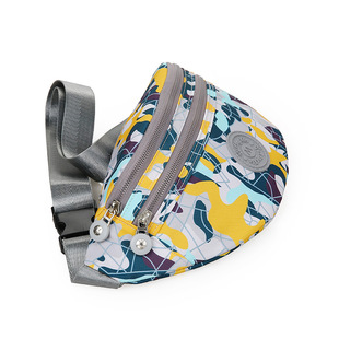 New crossbody waist bag large capacity Women's chest bag fashion business bag wallet cashier sports bag outdoor bag