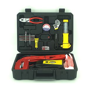 Self-driving travel car supplies emergency toolbox set combination car on-board multi-function rescue car emergency kit