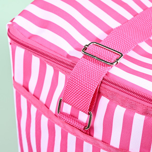 New Satchel Thermos Cup Customized Large Capacity Waterproof K-Style Satchel Outdoor Picnic Bag Office Worker Lunch Bag
