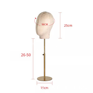 Factory direct supply stainless steel hat display rack clothing store hat holder hat support hat display rack men's and women's hat holder