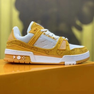 Cross-border Explosive Putian Shoes Light Luxury L Niche Trendy Brand V Genuine Leather Spring and Autumn Men's Shoes Casual Sports All-match Women's Shoes Skate Shoes