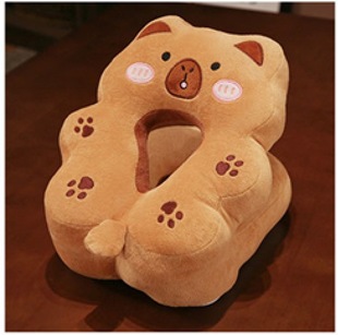 Cross-border capabala capybara nap pillow Japanese internet celebrity 537 Xiaoba new product wholesale in stock hot sale