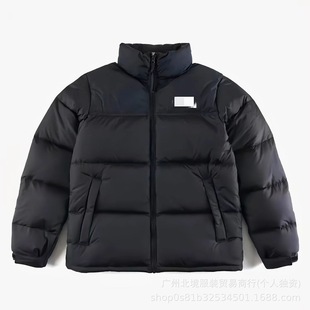 Beijia 1996 Embroidered Cotton-padded Coat New Men's and Women's Loose Bread Suit Couple's Coat in stock Thickened Cotton-padded Coat