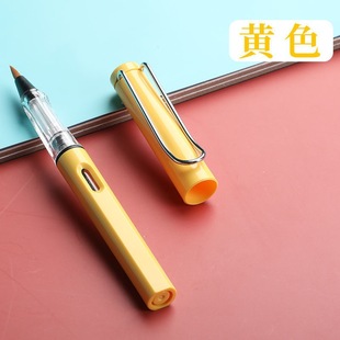 [Factory Straight Hair] Pen-type writing brush can be inked with soft head