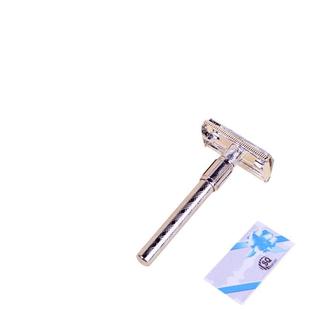 Simple classic men's 877 old-fashioned manual razor double-sided shaving blade holder 03010 department store wholesale portable