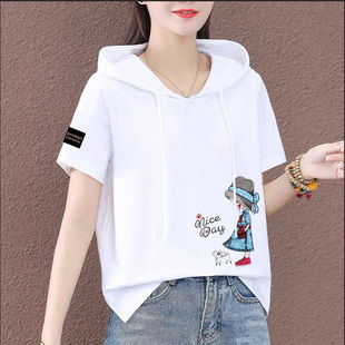 Wholesale Price Short Sleeve Sweater Women's Large Size Women's 2023 Summer New Korean Loose All-match T-shirt Women's Top Trendy