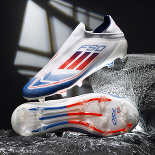 X series F50 broken T nails with shoelaces men's youth professional boots new football shoes Fujian foreign trade cross-border wholesale