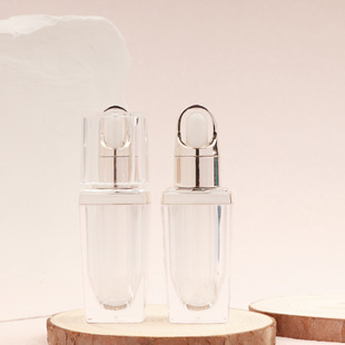 Lotion bottle 10ml acrylic essence bottle cosmetic empty bottle beauty salon tattoo color cream dropper essential oil bottle