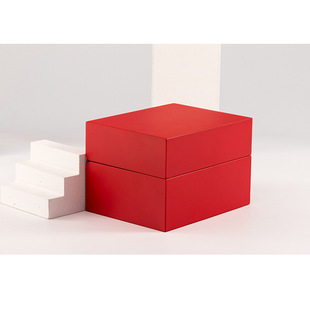 Spot Wooden Flip Watch Box Matte Black High-end Watch Box Packaging Box Jewelry Watch Gift Box
