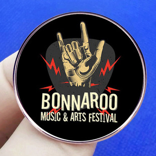 Bonnaroo Bonaro музыкальный фестиваль брошь рок музыка значок металлический сплав значок аксессуары