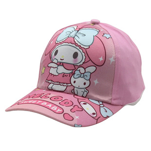 Cross-border cartoon printed children's baseball cap coolomele cute cartoon boys and girls peaked cap