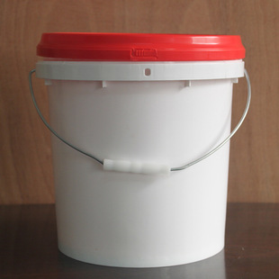 Pigment bucket with lid sealed round chemical bucket PP plastic industrial paint bucket universal white latex packaging bucket wholesale