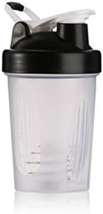 BKDRL Shaker Bottle for Protein Powder w. Classic Loop Top &