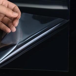 Glass Film Explosion-proof Film Transparent Shatterproof Household Sticker Bathroom Shower Room Sliding Door Tempered Toilet Safety Film