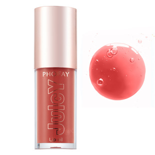 Cross-border Foreign Trade Hot Sale Mirror Moisturizing Glass Lip Honey Candy Color Jelly Lip Gloss Doodle Lip Glaze Lip Oil