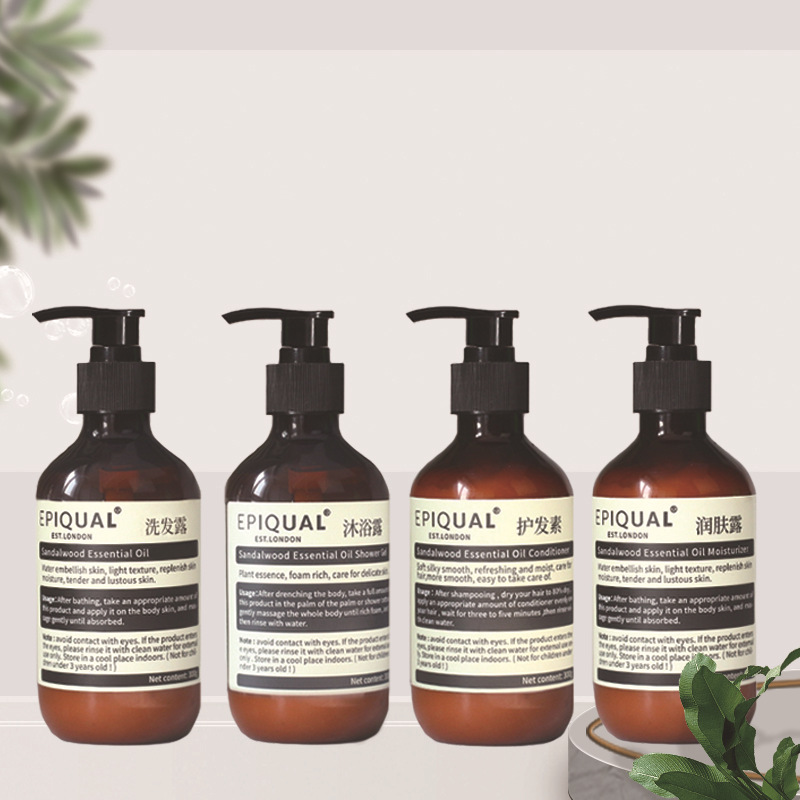 Five-Star Hotel Large Bottle of Shampoo, Shower Gel, Conditioner, Disposable Toiletries Set, Special for Hotels, Guesthouses and Bathhouses