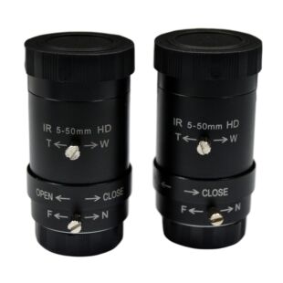 Security surveillance lens 1.6 large aperture 1/2.9 "chip 2MP manual aperture
