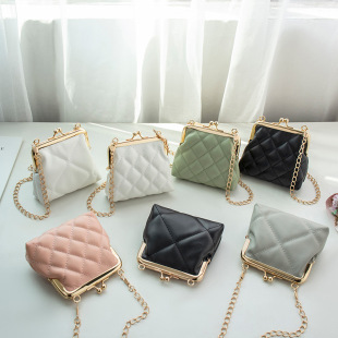 2024 мода сладкий красный конверт ladies handbag ромб цепи мини-сумка через плечо сумка для хранения оптом