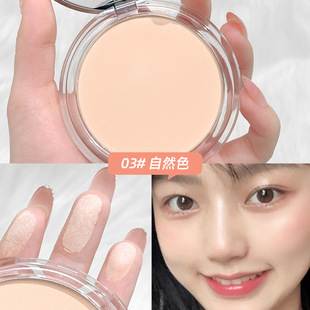 CACE bear powder cake makeup concealer is not easy to remove makeup waterproof lasting repair transparent affordable loose powder new product