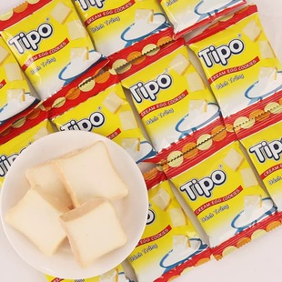 Vietnam imported TIPO bread dried 270g breakfast afternoon tea milk flavor biscuits office internet celebrity casual snacks