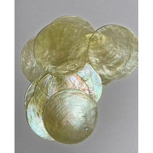 Wedding mica film water mother of pearl shell hanging disc handmade diy wind chime partition curtain hanging curtain color