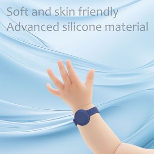 Suitable for Apple AirTag Protective Case Silicone Watch Wristband Children's Bracelet Wristband Anti-lost Locator Protective Case