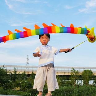 Детская лента дракона Fitness Dragon Dance Fitness Реквизит детский сад ручная трубка дракона Diabolo Dragon Fitness Dragon Fitness Dragon Fitness Lлент