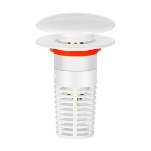 Basin Ceramic Bounce Core Drainer Press-type Wash Sink Basin Leakage Strip Strainer Plug Deodorant and Anti-blocking
