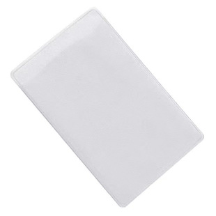 Little Red Letter couple ID card cover face-blocking head cover ID card PU cute card cover protective cover transparent anti-magnetic card