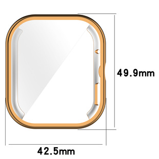 Suitable for Redmi Smart Watch 4 Case Redmi Watch4 One-piece Protective Shell Plating Replacement Full-cover Case