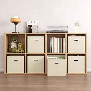 Solid Wood Bookshelf Storage Rack Floor-Standing Wall Free Combination Prellis Cabinet Living Room Storage Storage Bookshelf Home Bookcase