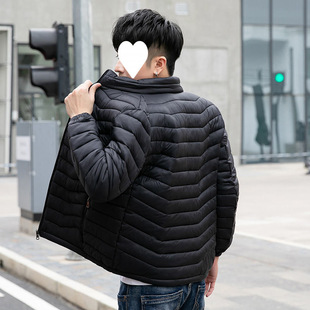 Winter cotton-padded coat men's short winter new thick warm cotton-padded jacket coat casual men's cotton-padded jacket