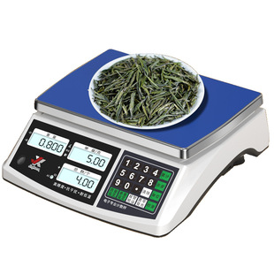 High-precision electronic scale 0.1g precision commercial industrial scale weighing 30kg platform scale weighing quantity counting scale