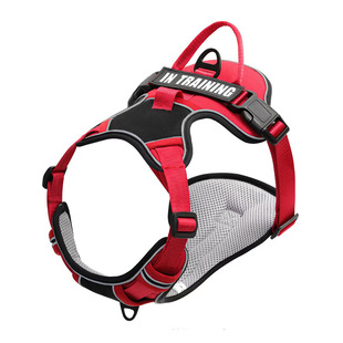 Cross-border personalized copybook dog chest strap vest reflective breathable large, medium and small dog chest strap traction rope