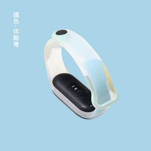 Подходит для Mi Bracelet 7 ремешок с полупрозрачным принтом Mi Bracelet 3/4/5/6/7 сменный ремешок