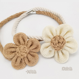 Curtain Strap Small Fresh Handmade Storage Buckle Magnetic Suction Gauze Curtain Strap Fixed Tie Accessories Accessories Home Manufacturers