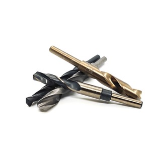 Drill wholesale 6542 high speed steel shrink shank woodworking drill plastic stainless steel drilling 1/2 shank twist drill