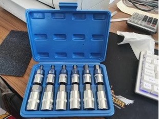 Фабрика Прямая продажа 12PC 1/2 спецификации инструментальной стали накатки партии рукава пневматический комплект оборудования для ремонта