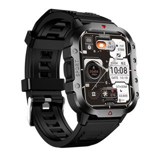Cross-border H11 smart watch wireless charging outdoor smart island with flashlight heart rate blood pressure blood oxygen sleep monitoring