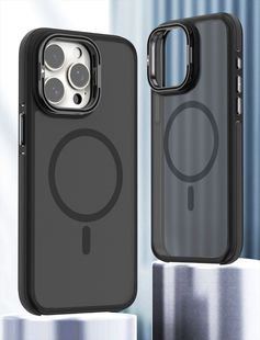 Применимо для Apple 1615promax чехол для телефона скраба подставка для камеры S24Ultra Магнитный чехол для телефона