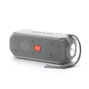TG280 dual horn car outdoor radio Bluetooth speaker flashlight 2-in -1 mini stereo solar charging