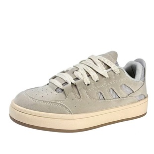 VAISBAEN Men's Trendy Shoes 2025 Board Shoes Women's Korean-style All-match Niche Ins Internet Celebrity Popular Glacier Blue Board Shoes