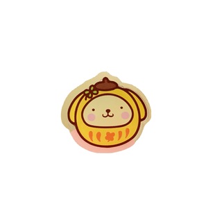 Sanrio Kulomi Двусторонний акриловый зажим-вкладыш Мягкое милое сердце девушки Милый полипропиленовый зажим Зажим для канцелярских принадлежностей Зажим для хранения