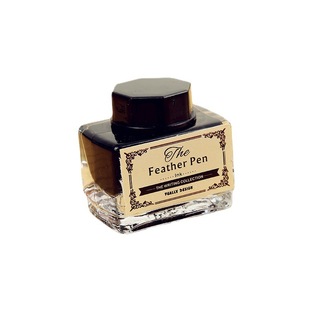 15ml hexagonal octagonal bottle cap retro Quill ink non-carbon non-blocking pen can add gold powder LOGO