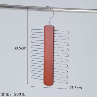 Wooden Clothes Hanger Vest Sling Underwear Hook Dormitory Multifunctional Clothes Hanger Storage Clothes Rack Wholesale