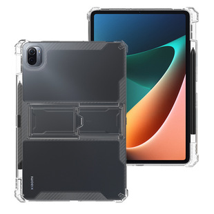 Подходит для Xiaomi Tablet 5, защитный чехол, кронштейн из углеродного волокна, MIPad5 Pro, Четырехугольная подушка безопасности, прозрачная защита от падения