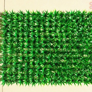Simulation of the lawn! Plant wall plastic artificial turf exterior wall roof decoration with flower lawn kindergarten fake flower