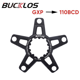 BUCKLOS road bike tooth plate aluminum alloy 110BCD tooth plate 53-39t/52-36T /50-34t
