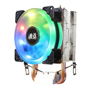 Double copper tube X79CPU radiator X99 desktop 2011 motherboard X299 cold air 2066 silent 9cm